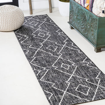 Carwa Tribal Diamond Trellis Indoor/outdoor Area Rug